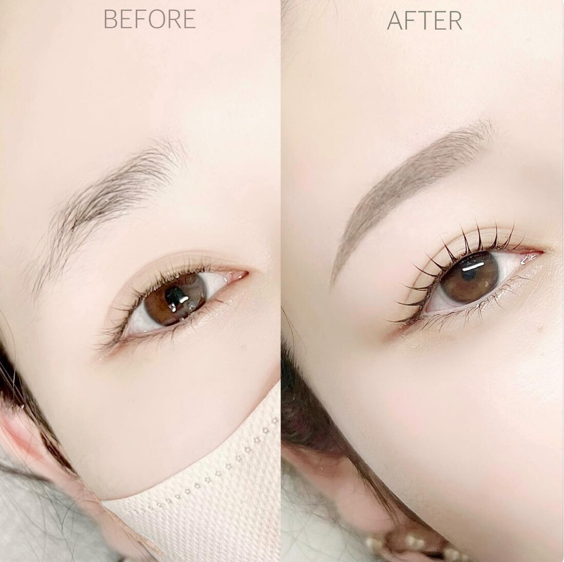 【まつ毛パーマ+アイブロウWAX】1番人気セット