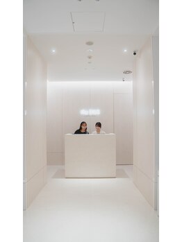 ザシルク 恵比寿店(the SILK)/受付の様子