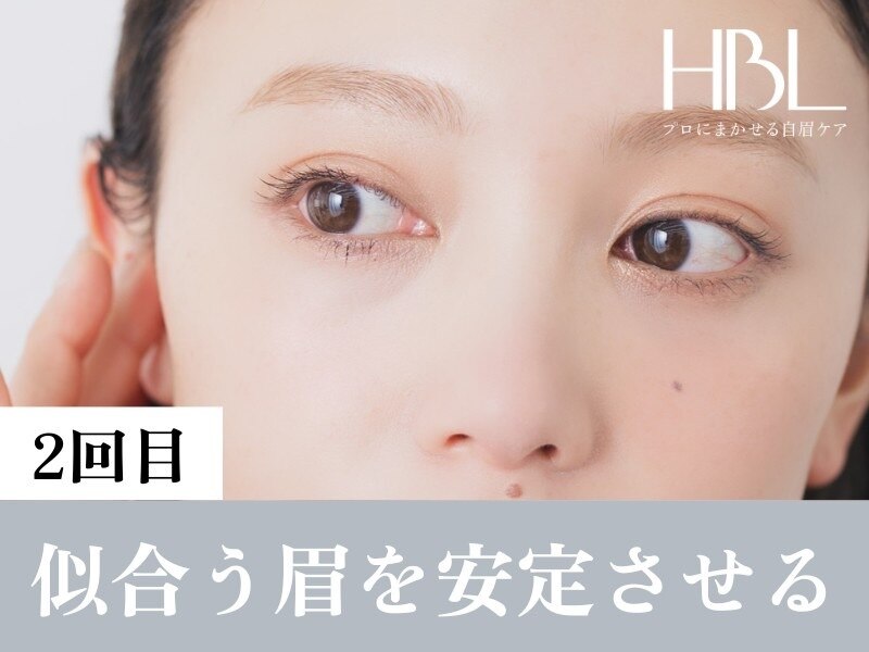 【2回目HBL・調整】似合う眉を安定させる大切な回 \4,900 