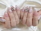 ニュアンス風ネイル