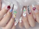 推しネイルもお任せください♪