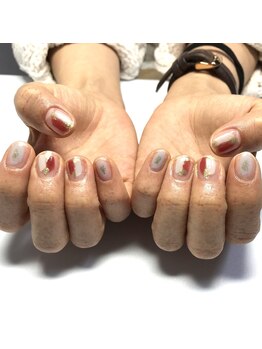 ネイルサロン リノア(Linoa)/塗りかけネイル