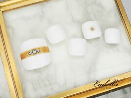 (818)ラメラインFootネイル