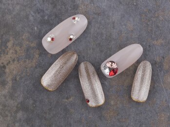 サンミーゴネイル 神戸店(Sunmego Nail)/大人キュートネイル