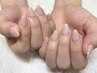 ワンカラーorラメグラデーション5500円　80分