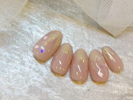 桜ネイル/グラデーションネイル