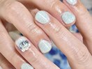シンプル華やかネイル