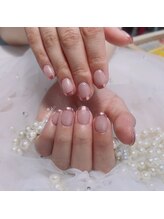 シーシーナナ ネイルサロン(CC NaNa Nail Salon)/大人気のミラーフレンチ