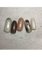 ネイルサロンクリアヴィラ(nail salon clear villa)/simple design ¥7990