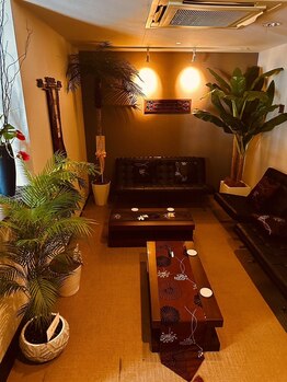 アロマリラク名古屋 栄店/待合室◎