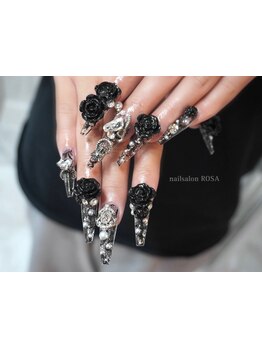 長さ出しのできるサロン