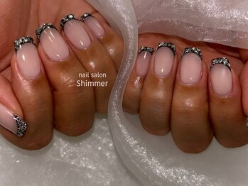 シマー(Shimmer)/フラッシュガラスフレンチ