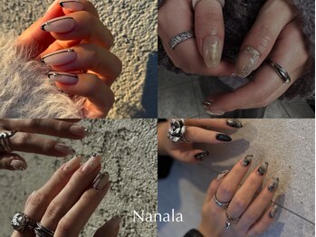 ナナラ(Nanala)の写真/絶妙なカラーやひと癖あるデザインならお任せ!ファッションに馴染むお洒落な指先に。@nanala.nail_official