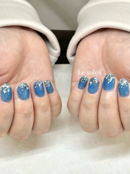 ル ソレイユ(Le soleil)/映えラメグラデーションbyあやか