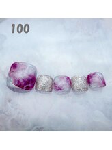 はあとねいる 大和店/フットネイル：No.100