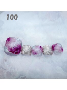 はあとねいる 大和店/フットネイル：No.100