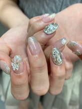 ネイルサロンエーナイン イオン札幌藻岩店/埋め尽くしネイル