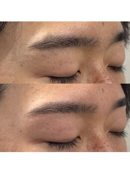 メンズ眉毛サロンラボ 渋谷店/ナチュラルな眉毛にしたい!