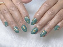 ネイルズバー 新宿店(Nails Bar)/エメラルドスター ネイル