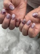 スピカ ネイルサロン アンド スクール(Spica nailsalon&school)/押し花ネイル