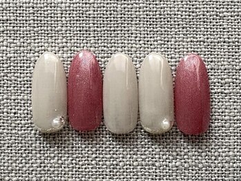 シンプル定額ネイル4800円