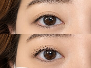 Rの写真/【目元で印象は決まる!】ナチュラル派／自まつ毛派にオススメ！ダメージレス&ケアしながら映えるお目元に♪