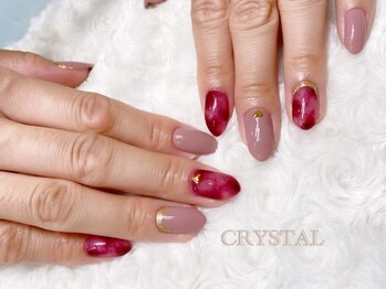 クリスタル(CRYSTAL)/シースルー赤べっ甲