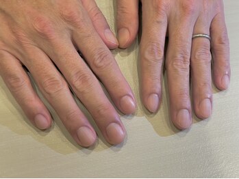 アトリエヨル(atelier yol)の写真/男性にもおすすめ◎綺麗な爪を保つ為には、まず根本から！ネイルケアで綺麗な手元を演出。