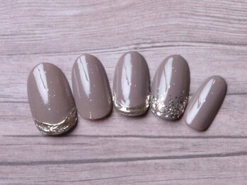 ロー(LOWE)/ミラー＆ラメグラデーション