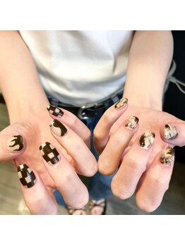 プラチナムドール 京都駅前店(PLATINUMDOLL)/ネイル ストーン デザイン