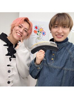 ホワイトニングショップ 池袋店/男性アイドルもホワイトニング♪
