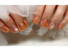 シャットネイル(CHATTE NAIL)/爪育デザインネイルAコース