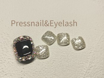 プレス ネイルアンドアイラッシュ(PRESS NAIL&EYELASH)/【フット】定額※オフ込￥13800