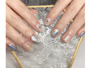 Lucky Nail Salon【長さだし/ワンホン/持ち込み/パラジェル/フィルイン】の写真/短い爪が好き！そんな貴方におススメ♪【当店大人気シンプルデザインやり放題90分¥6980～♪】当日予約OK◎