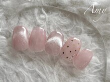 エイミー 大宮店(AMY)/マグネットフレンチネイル