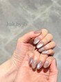 ハク ネイル バイジェービー 稲毛(hak nail byjb) My nail♪マグネット.フラッシュネイルが多いです(^^)/