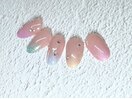 パステル春ネイル