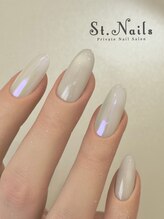 セントネイルズ (St.Nails)/6月限定シンプルデザイン¥4950