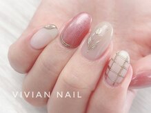 ヴィヴィアン ネイル(Vivian nail)/春カラーチューリップ　チェック