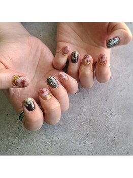 リアンジェ(Lianje)/とろけるカフェオレネイル