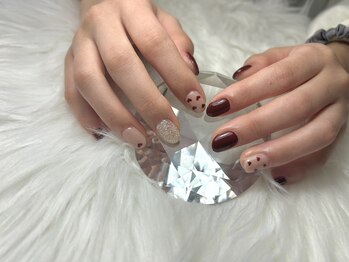 ボルドーネイル☆持ち込み