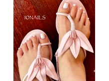 テンネイル(10 NAILS)の雰囲気（ジェルペディキュア）