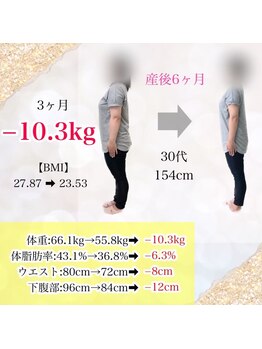 ベルソー鍼灸整体院(berceau鍼灸整体院)/30代女性産後ダイエットコース