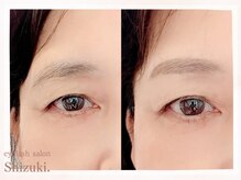 アイラッシュサロン シズキ(Shizuki.)/まゆげの書き方もお伝えします☆