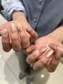 ネイル アヴァンス あべのルシアス店(Nail AVANCE.)&nbsp;アシンメトリ デザイン