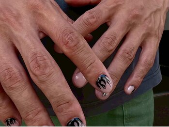 メンズ眉毛サロンUnknown. 中津店【メンズ眉毛/アイブロウ/眉毛パーマ/メンズネイル】/メンズネイルデザイン