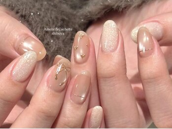 ニュアンスネイル:aoi