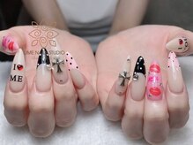 ウメネイルスタジオ(UME NAIL STUDIO)/題長さだしやり放題×つけ放