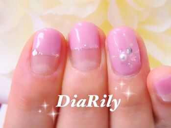 ディアリリー(Dia Rily)/ハーフフレンチ&ストーン