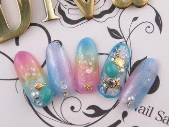 ネイルサロン ディーバ ギンザ(Nail salon Diva GINZA)/レインボーサマー 9500
